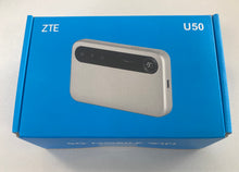 Load image into Gallery viewer, ZTE U50 5G MiFi Pocket Hotspot 4500mAh battery 2 x TS9 for external antenna
