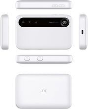 Load image into Gallery viewer, ZTE U50 5G MiFi Pocket Hotspot 4500mAh battery 2 x TS9 for external antenna
