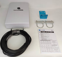 Load image into Gallery viewer, LowcostMobile PAN5G-MIMO-2021 12dBi 2x5m Antenna 4G 5G SMA Cable ALSR200 for Huawei B818, B715, 5G CPE PRO, Asus, TP LINK, Netgear and +
