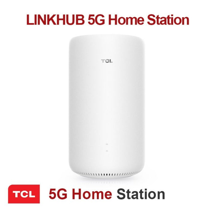TCL HH500E Linkhub 5G Home Station White WiFi 6 Router 2 RJ45 Ports 2 x CRC9 for External Antenna